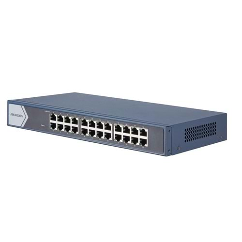 HIKVISION DS-3E0524-E(B) 24 Port 10/100/1000 Yönetilemez 24 Port PoeSiz Metal Kasa