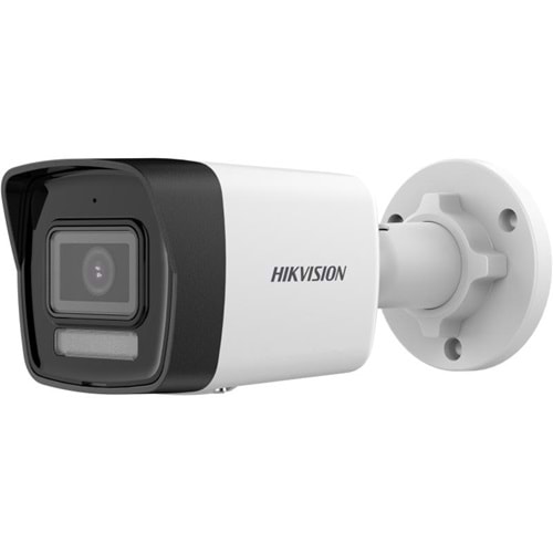 HIKVISION DS-2CD1043G2-LIUF 1/3'' Cmos Sensör 4MP 4mm Smart Hybrid Light POE Sesli Bullet IP Güvenlik Kamera