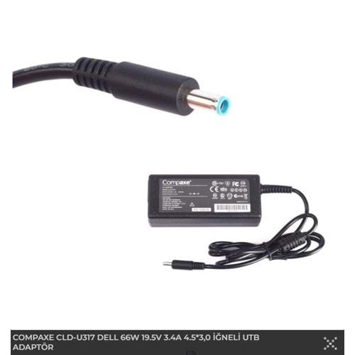 COMPAXE CLD-U317 19.5V 3.4A (4.5x3.0) Dell Notebook Adaptörü