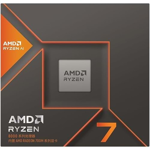 AMD Ryzen 7 8700G (8 Çekirdek) Up to 5.1GHz 16mb AM5 İşlemci Box (Fan Dahil)