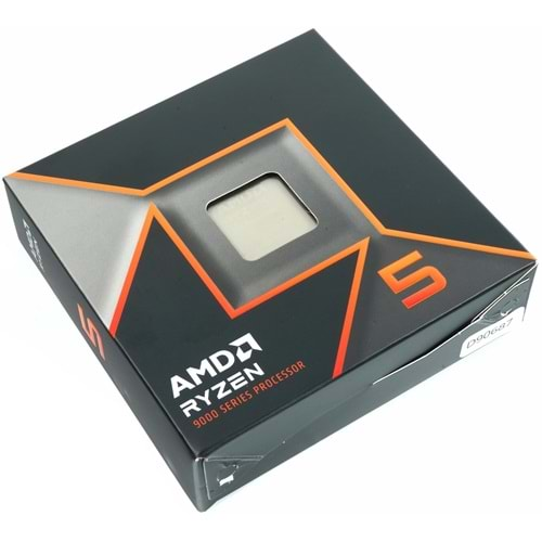 AMD Ryzen 5 9600X (6 Çekirdek) Up to 5.4 GHz 32mb AM5 İşlemci Box (Fansız)