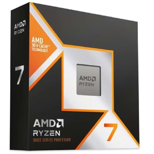 AMD Ryzen 7 9800X3D (8 Çekirdek) Up to 5.2 GHz 96mb AM5 İşlemci Box (Fansız)
