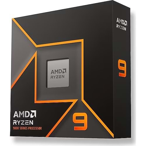 AMD Ryzen 9 9950X (16 Çekirdek) Up to 5.7 GHz 64mb AM5 İşlemci Box (Fansız)