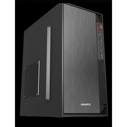 VENTO VS119S 400W Peak Siyah Mini Tower M-ATX Kasa