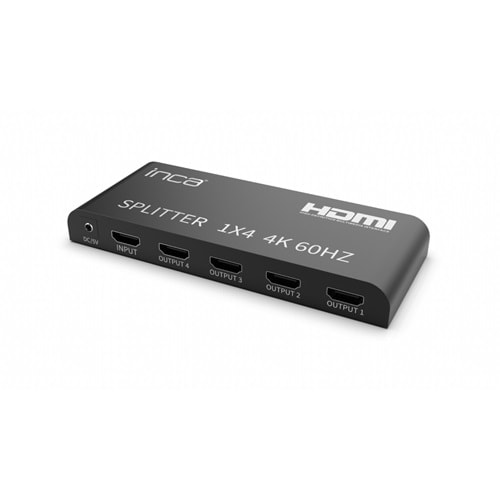 INCA IHSK-460 HDMI Switch 1 Giriş 4 Çıkışlı (4K@60Hz )