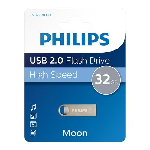 PHILIPS FM32FD160B/00 32GB USB2.0 Metal USB Bellek