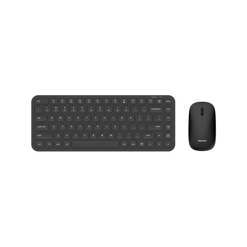 PHILIPS SPT6338BSB Q Türkçe Kablosuz Siyah Klavye+ Mouse
