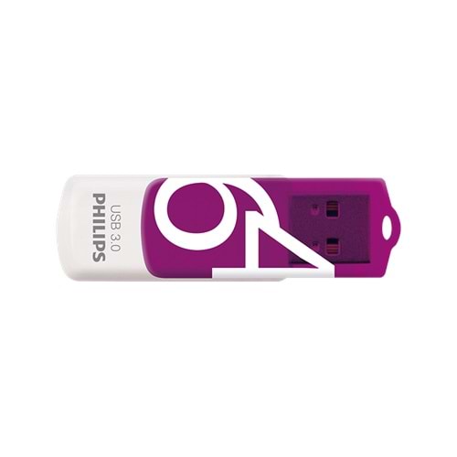 PHILIPS FM64FD00B/00 64GB USB3.0 Mor/Beyaz USB Bellek
