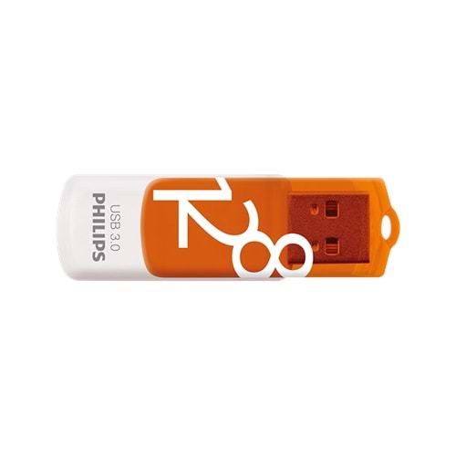 PHILIPS FM12FD00B/00 128GB USB3.0 Turuncu/Beyaz USB Bellek