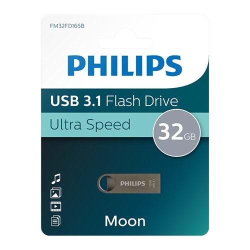 PHILIPS FM32FD165B/00 32GB USB3.1 Metal USB Bellek