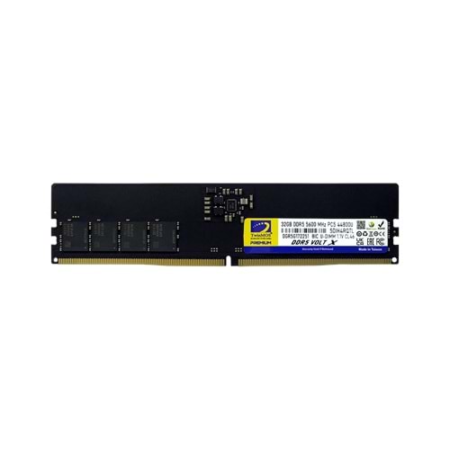 TWINMOS TMD532GB5600U46WO 32GB (Tek Parça) DDR5 5600MHz (Soğutuculu) + CL46 PC Bellek