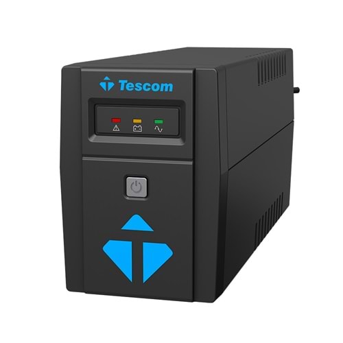 TESCOM LEO 600 VA (1x12V 7AH Akü) Line Interactive 5/10 dk UPS