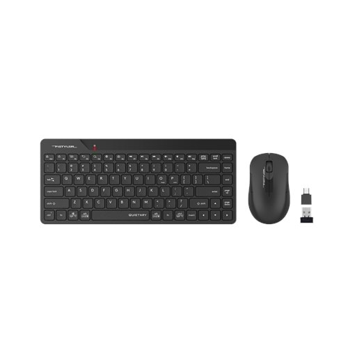A4 TECH FG2200 AIR2 Q Türkçe Kablosuz Siyah Mini 1200dpi Klavye+ Mouse