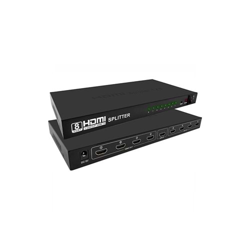 NVC 1×8 HDMI Splitter (Çoklayıcı)