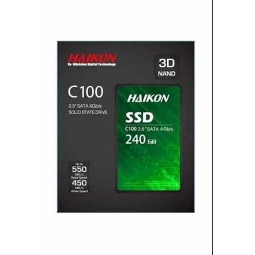 HDD_SSD 240GB HIKVISION HS-SSD-C100/240G SSD 550MBS/450MBS