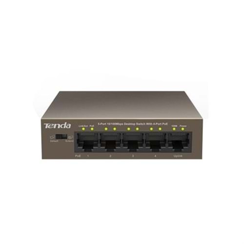 HUB-TENDA TEF1105P 5 PORT 10/100 4PORT POE SWITCH 