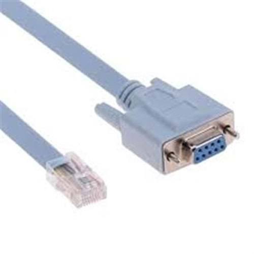 KABLO-RJ45 TO COM (RS232) 9 PİN COM ETHERNET KABLO