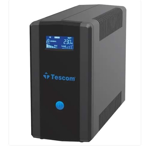 UPS-TESCOM LEO+ 850VA 1F/1F (1X9AH) 5/10DK LINE INTERAKTIF UPS