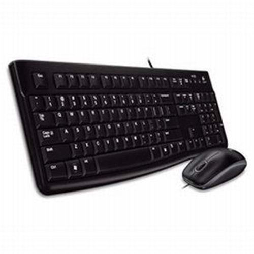 LOGITECH MK120 Q Türkçe USB Standart Siyah Klavye+ Mouse