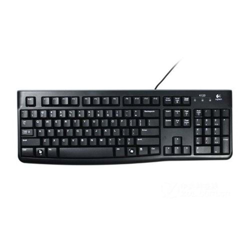 LOGITECH K120 Q Türkçe USB Standart Siyah Klavye