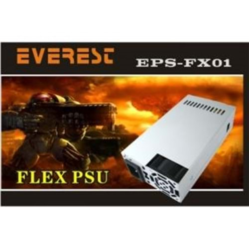 EVEREST EPS-FX01 200W PEAK 250W Metalik 4cm Fanlı Slim Power Supply