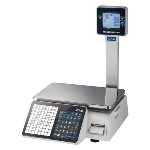 CAS CL 3000P BARKODLU TERAZİ BOYUNLU (15 KG)