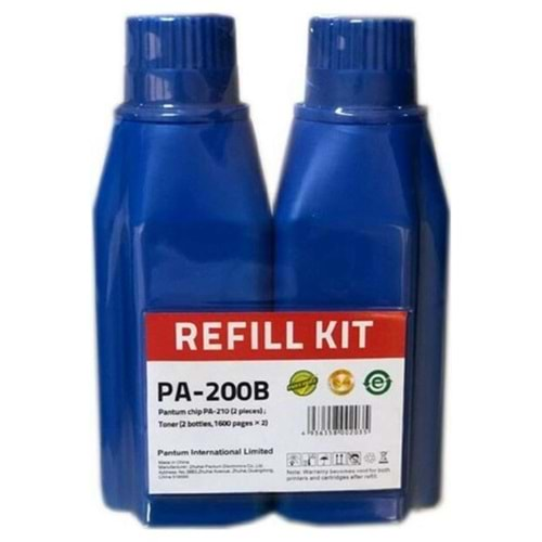 REFİL-PANTUM PA-200B 2Lİ TONER 2500-6550-6600