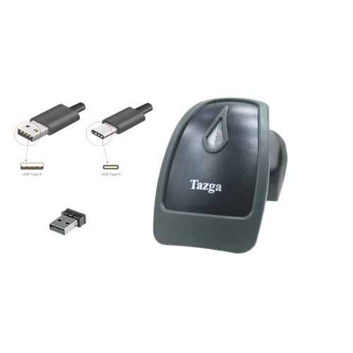 TAZGA TSC 850 USB KABLOSUZ 1D BARKOD OKUYUCU