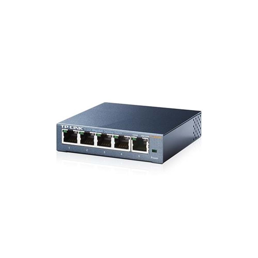 TP-LINK TL-SG105 5 Port 10/100/1000 Yönetilemez Çelik Kasa Switch