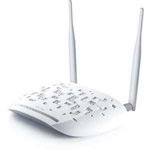 TP-LINK TD-W9970 300Mbps 4 Port Kablosuz ADSL2+/ VDSL2 Modem/ Router 2x5dBi Anten