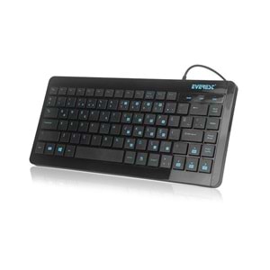 EVEREST KB-410 Q USB Mini Siyah Klavye