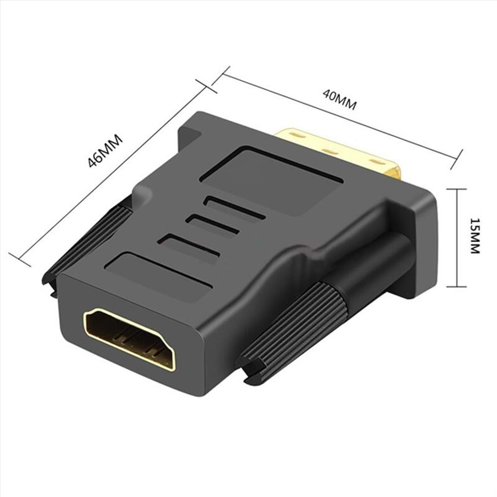 CODEGEN CDG-CNV37 DVI 24+1 Pin Erkek - HDMI Dişi Çevirici Adaptör