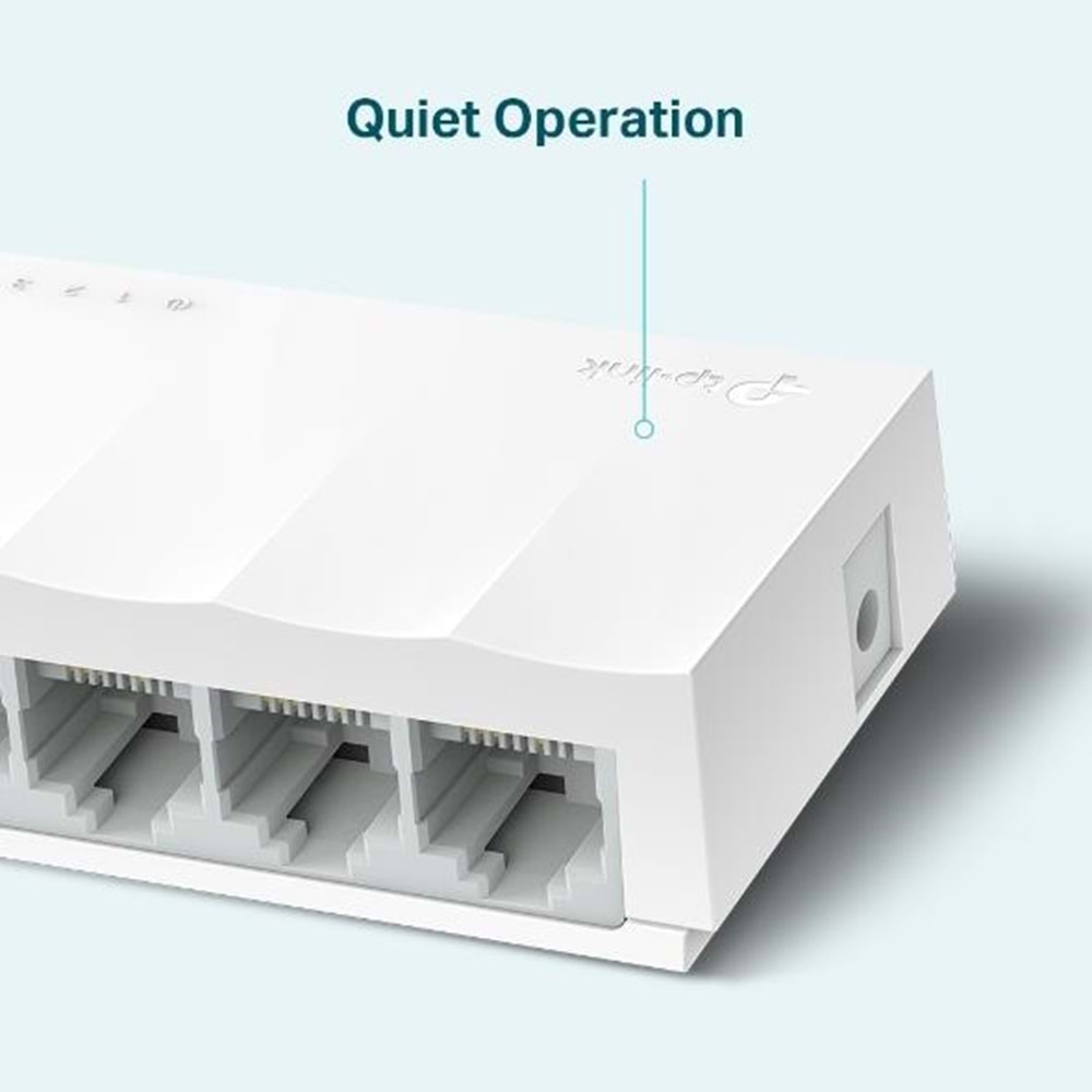 TP-LINK LS1005 5 Port 10/100 Yönetilemez Plastik Kasa Switch