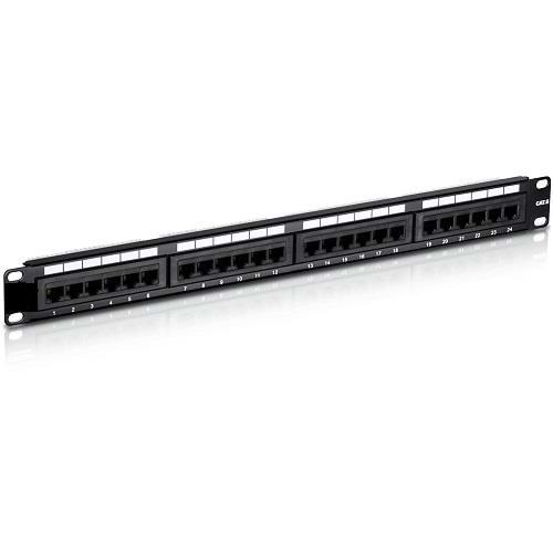 ODS 10C-SB1U24PCAT6U-RL1A 24 Port CAT6 UTP DOLU Patch Panel