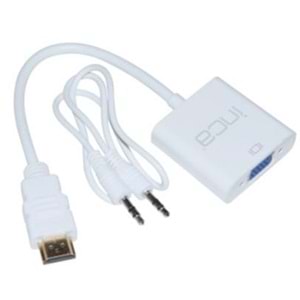 INCA IHTV-7TB HDMI to VGA + AUDIO Beyaz