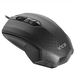 INCA IM-119 USB Kablolu siyah Mouse