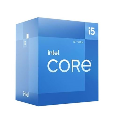 INTEL (12.Nesil) Alder Lake i5-12400 2.50GHz ~ 4.40GHz 18MB 1700P İşlemci Box (Fanlı)