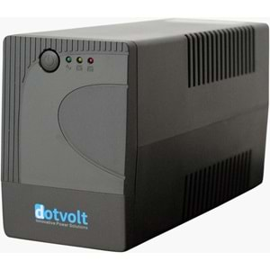 DOTVOLT LN 650 VA (1x12V 7AH Akü) Line Interactive 5/10 dk UPS