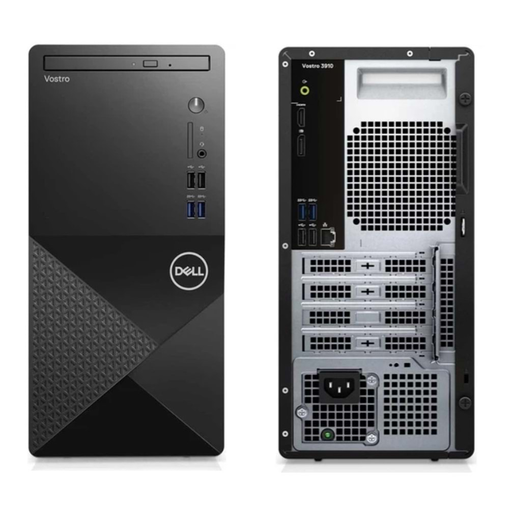 DELL Vostro 3910MT N7519VDT3910_U-16G i5-12400 16GB 512GB SSD O/B UHD730 Ubuntu Masaüstü PC Wi-Fi