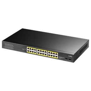 CUDY GS1028PS2 24 Port 10/100/1000 Yönetilemez 2 SFP (1GB) Rack mount (24 Port Poe+) 300W Switch