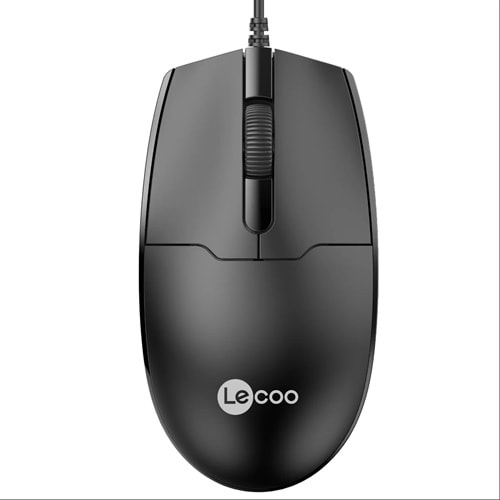 LENOVO LECOO MS101 USB Kablolu 12000dpi Siyah 3 tuş Mouse