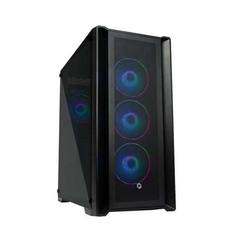 FRISBY FC-9445G 850W 80+ Siyah Mesh Panel Mid Tower ATX Kasa