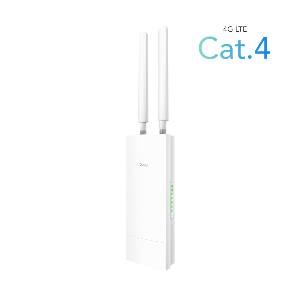 CUDY LT400 Outdoor_EU 1 Port 10/100Mbps 300mbps 4 Anten Outdoor 4G Router