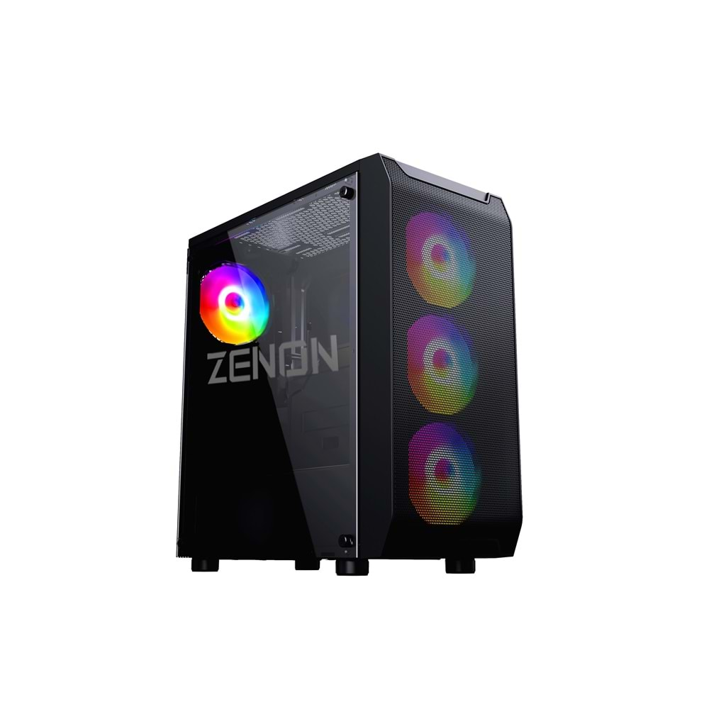 ZENON GAMING PRO ZG-128 i7-12700F 32GB 1TB SSD 12GB RTX4070S DOS Masaüstü PC (3 Yıl Garanti) Wifi + BT