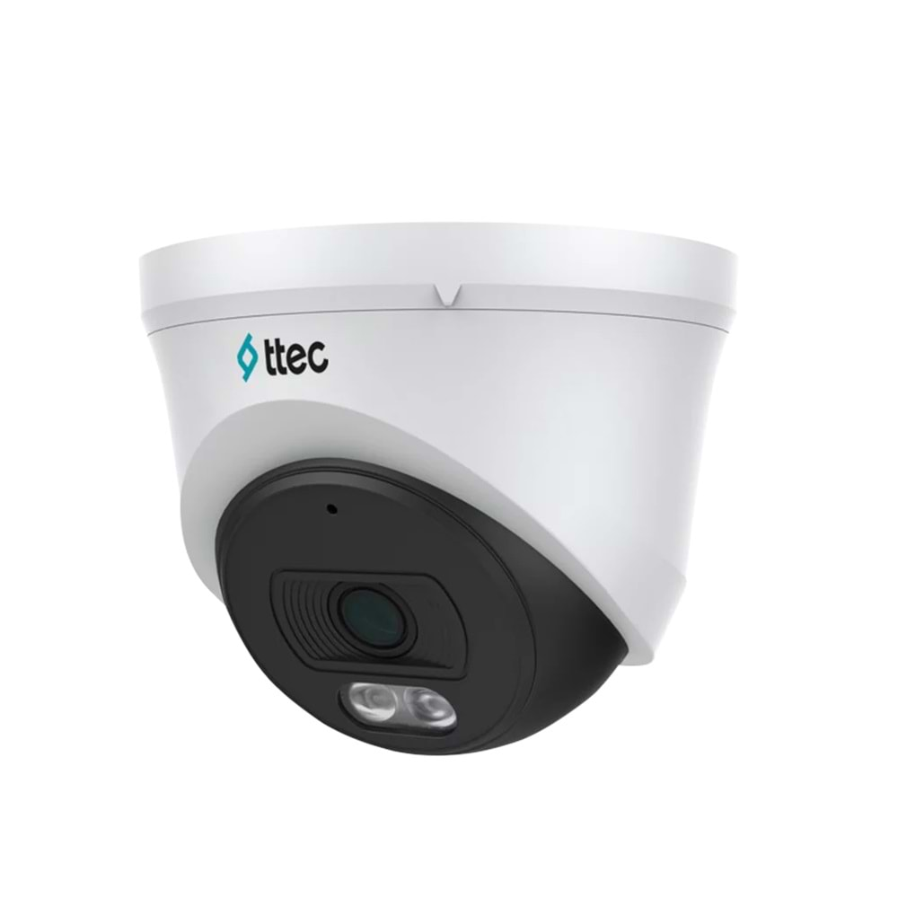 Ttec IPDP-2330M-M-Lite 1/3 2MP 2.8mm POE Sesli Dome IP Güvenlik Kamera