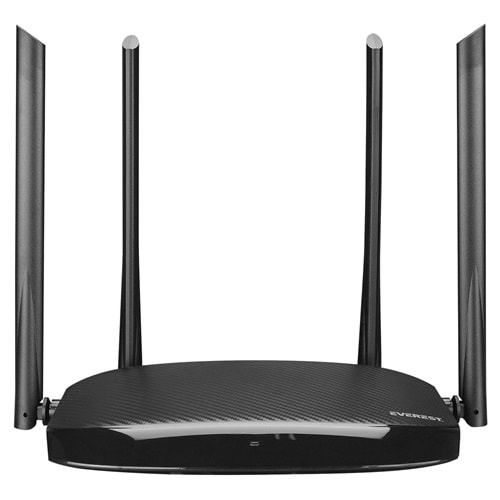 EVEREST EWR-AC5-V3 4 Port AC1200 4 Anten Kablosuz Router