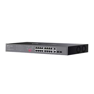 TP-LINK OMADA DS1018GMP 16 Port 10/100/1000 Yönetilemez +2 Port Gb. 2 SFP (1GB) Rack mount Switch