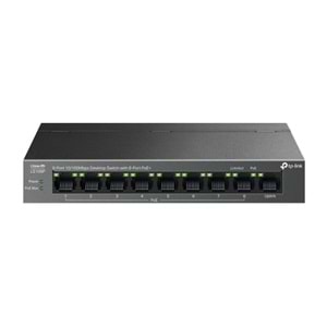 TP-LINK LS109P 9 Port 10/100 Yönetilemez Desktop (8 Port Poe+) 63W Switch