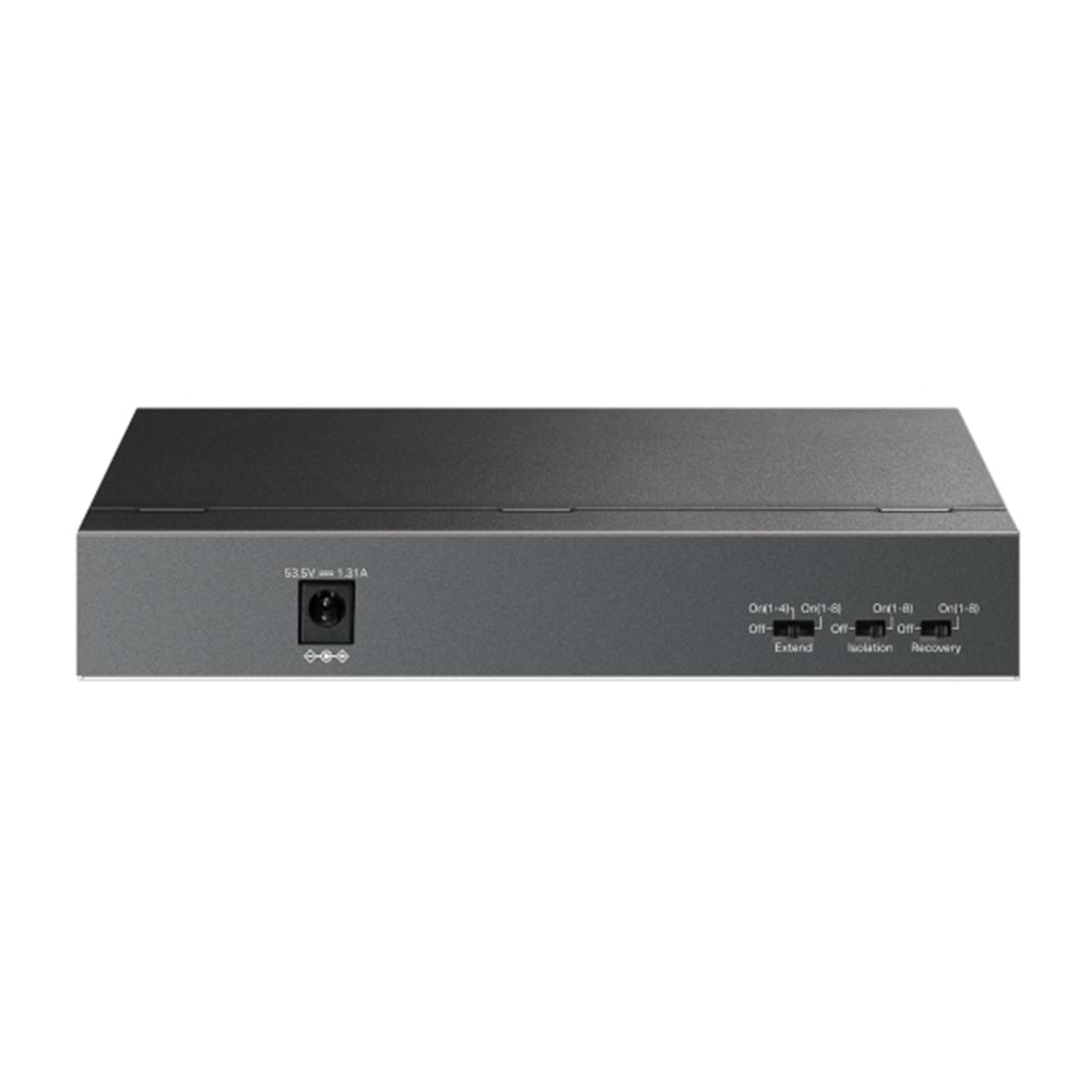 TP-LINK LS109P 9 Port 10/100 Yönetilemez Desktop (8 Port Poe+) 63W Switch