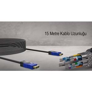 INCA IHK-15T 15 Mt 2.0V 4K& 2K & FULL HD HDMI Kablo